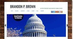 Desktop Screenshot of brandonpbrown.com