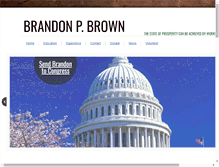 Tablet Screenshot of brandonpbrown.com
